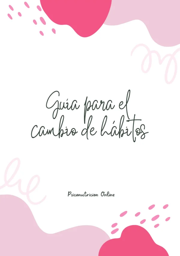 Guía para el cambio de hábitos